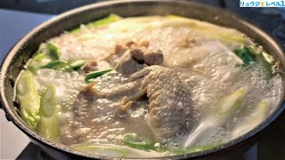 もう水炊きは二度と水で作らない。今までの水炊きはなんだったのかと思うウマさ【至高の水炊き】