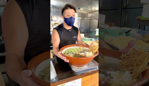 【10人前】将軍盛りうどん&世界一巨大なレインボーかき氷