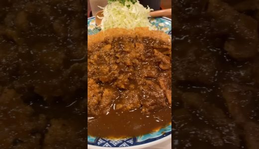 【個人的一宮市最強🥊】カツ大ご飯大盛りカツカレー🍛　#shorts