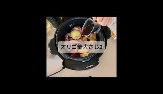 「【初挑電気圧力鍋クッキングプロで簡単煮物！鶏れんこんとさつまいもの甘辛煮」
