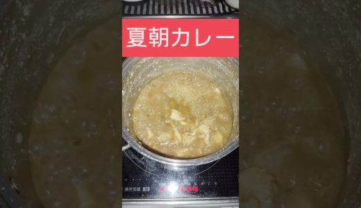 2025/07/02朝カレーほうれん草+豚肉+鶏むね肉+トマト+ブロッコリー+ニンニク#カレー #カレー好き #カレー #料理 #cooking #カレースタグラム #自炊 #カレーライス#簡単レシピ