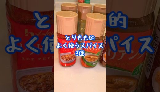 とりもも的スパイス3選！香りで料理を変える【調味料紹介】