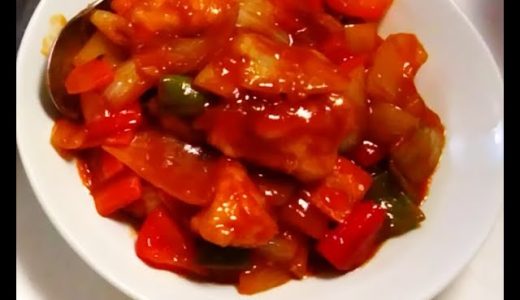 酢豚ならぬ酢鶏の献立レシピ