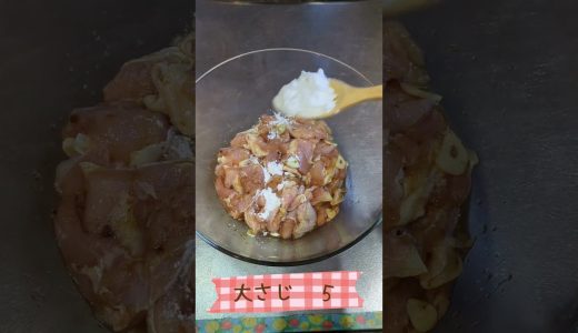 たれ助レシピ　～たれ助パーティー（からあげ）編～　#簡単レシピ #料理
