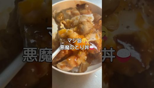マジ旨😋悪魔のとり丼🍚 #料理 #もも肉 #簡単レシピ
