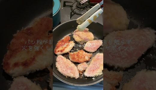 【鶏むね肉のソースカツ丼🍚】 #同棲ご飯 #cooking #food #料理 #鶏むね肉レシピ #同棲ご飯 #おうちごはん #ソースカツ丼