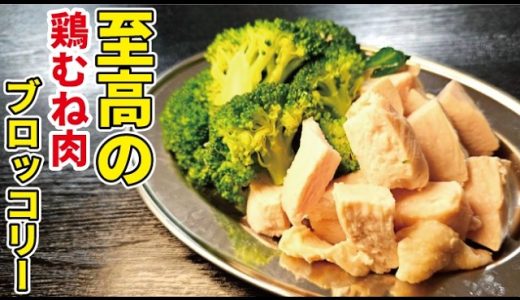 人類を救う驚愕の痩せ飯【至高の鶏むねブロッコリー】