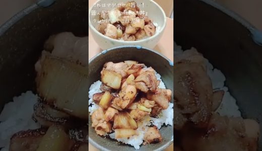 【お得なアレンジレシピ】④そのままでも旨い焼き鳥を丼ぶりにしたら超ヤバ旨かった！超絶品『焼き鳥丼』2026年4月23日