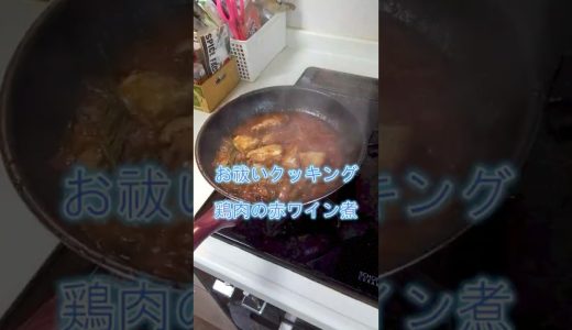 お祓いクッキング「鶏肉の赤ワイン煮」#short #心霊スポット #怪現象 #ピアニスト#料理