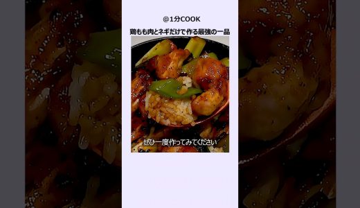 鶏もも肉とネギだけで作る最強の一品