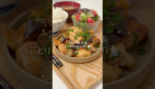 とりナスのさっぱり煮🍽️ #簡単レシピ #料理 #今日の晩ごはん