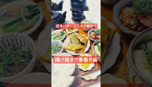 【献立】大葉鶏チーズ明太子な春巻き🌯 【ざっくりレシピ】週末うたの #shots EP158🥝
