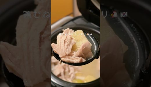 冷凍のまま炊飯器ぶち込み【鶏むねタッカンマリ】🇰🇷