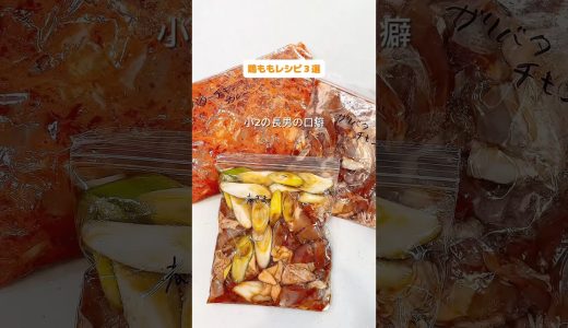 鶏ももレシピ３選