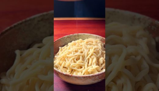 【ZUBAAAN！】鶏ズバつけ麺【横浜家系】 #shorts